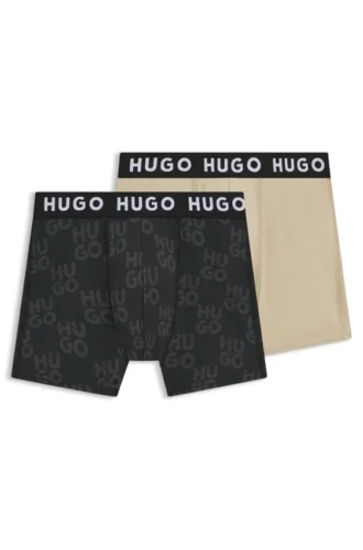 2er-Pack Boxershorts für Kinder aus Stretch-Baumwolle