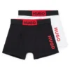 2er-Pack Shorts für Kinder aus Stretch-Baumwolle mit Markenlogo