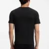 3er-Pack Baumwoll-T-Shirts mit gesticktem Logo