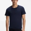 3er-Pack Baumwoll-T-Shirts mit gesticktem Logo