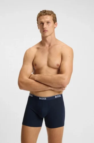3er-Pack Boxershorts aus feuchtigkeitsableitender Baumwollmischung