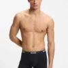 3er-Pack Boxershorts aus Stretch-Baumwolle mit Logo-Bund