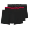 3er-Pack Boxershorts mit Bund mit geteiltem Logo