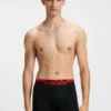 3er-Pack Boxershorts mit Bund mit geteiltem Logo