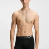 3er-Pack Boxershorts mit Bund mit geteiltem Logo