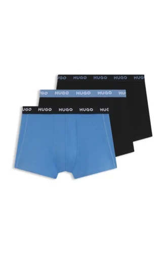3er-Pack Boxershorts mit Jacquard-Logo am Bund