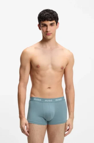 3er-Pack Boxershorts mit Jacquard-Logo am Bund
