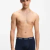 3er-Pack Boxershorts mit Jacquard-Logo am Bund