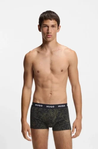 3er-Pack Boxershorts mit Logo aus Stretch-Baumwolle