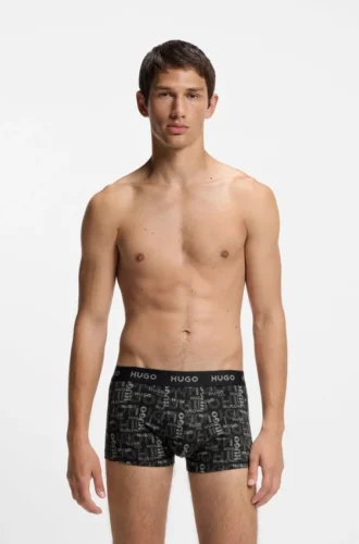 3er-Pack Boxershorts mit Logo aus Stretch-Baumwolle