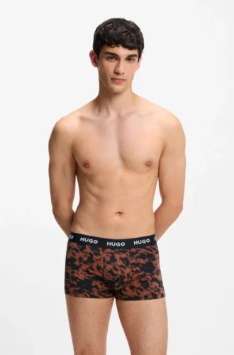 3er-Pack Boxershorts mit Logo aus Stretch-Baumwolle