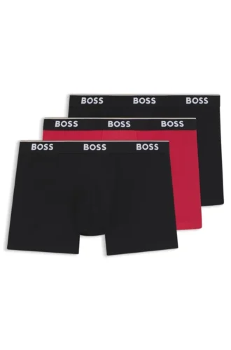 3er-Pack Boxershorts mit Logo-Bund