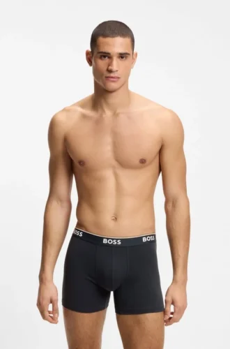 3er-Pack Boxershorts mit Logo-Bund