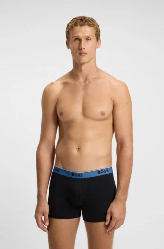 3er-Pack Boxershorts mit Logo-Bund