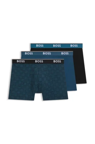 3er-Pack Boxershorts mit Logo-Bund aus Stretch-Baumwolle