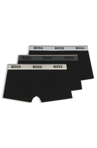 3er-Pack Boxershorts mit Logo-Bund aus Stretch-Baumwolle