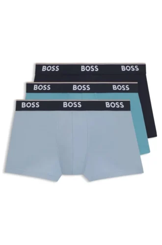 3er-Pack Boxershorts mit Logo-Bund aus Stretch-Baumwolle