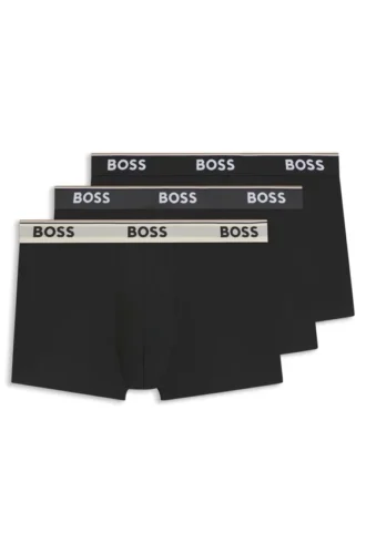 3er-Pack Boxershorts mit Logo-Bund aus Stretch-Baumwolle