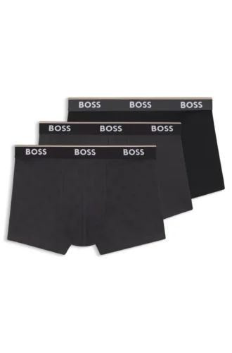 3er-Pack Boxershorts mit Logo-Bund aus Stretch-Baumwolle