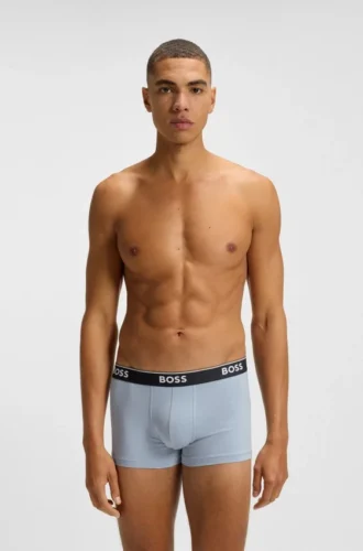 3er-Pack Boxershorts mit Logo-Bund aus Stretch-Baumwolle