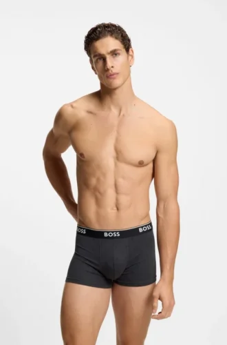3er-Pack Boxershorts mit Logo-Bund aus Stretch-Baumwolle