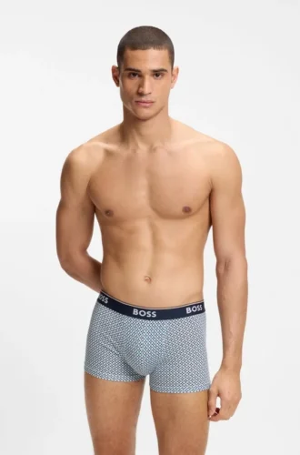 3er-Pack Boxershorts mit Logo-Bund aus Stretch-Baumwolle