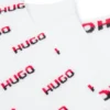 3er-Pack knöchellange Socken mit zweifarbigen Logos