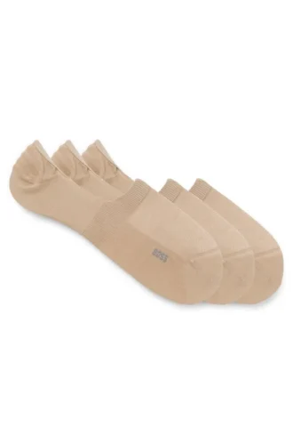 3er-Pack No-Show-Socken aus Baumwollmischung