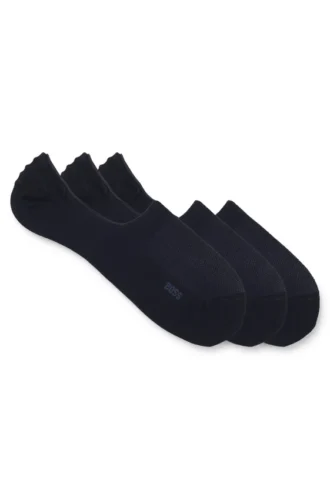 3er-Pack No-Show-Socken aus Baumwollmischung