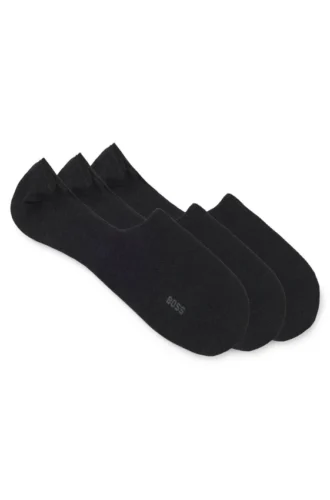 3er-Pack No-Show-Socken aus Baumwollmischung