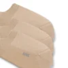 3er-Pack No-Show-Socken aus Baumwollmischung