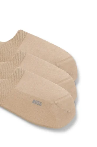 3er-Pack No-Show-Socken aus Baumwollmischung