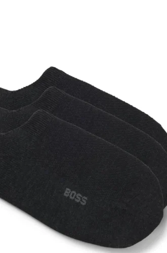 3er-Pack No-Show-Socken aus Baumwollmischung