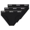 3er-Pack Slips aus Stretch-Baumwolle mit Logo-Bund