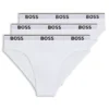 3er-Pack Slips aus Stretch-Baumwolle mit Logo-Bund