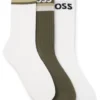 3er-Pack Socken aus Bambusmischung mit Logos