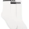 3er-Pack Socken aus Bambusmischung mit Logos
