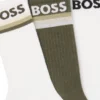 3er-Pack Socken aus Bambusmischung mit Logos