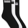 3er-Pack Socken mit geteiltem Logo in kurzer Länge