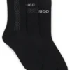 3er-Pack Socken mit Logo-Detail in kurzer Länge
