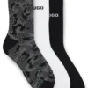 3er-Pack Socken mit Logo-Detail in kurzer Länge