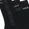 3er-Pack Socken mit Logo-Detail in kurzer Länge
