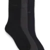 3er-Pack Socken mit Logo in normaler Länge