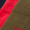 3er-Pack Socken mit Logo in normaler Länge