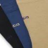 3er-Pack Socken mit Logo in normaler Länge