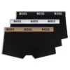 3er-Pack Stretch-Baumwoll-Boxershorts mit Logo-Bund