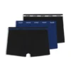 3er-Pack Stretch-Baumwoll-Boxershorts mit Logo-Bund
