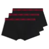 3er-Pack Stretch-Baumwoll-Boxershorts mit Logo-Bund