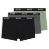 3er-Pack Stretch-Baumwoll-Boxershorts mit Logo-Bund