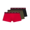 3er-Pack Stretch-Baumwoll-Boxershorts mit Logo-Bund